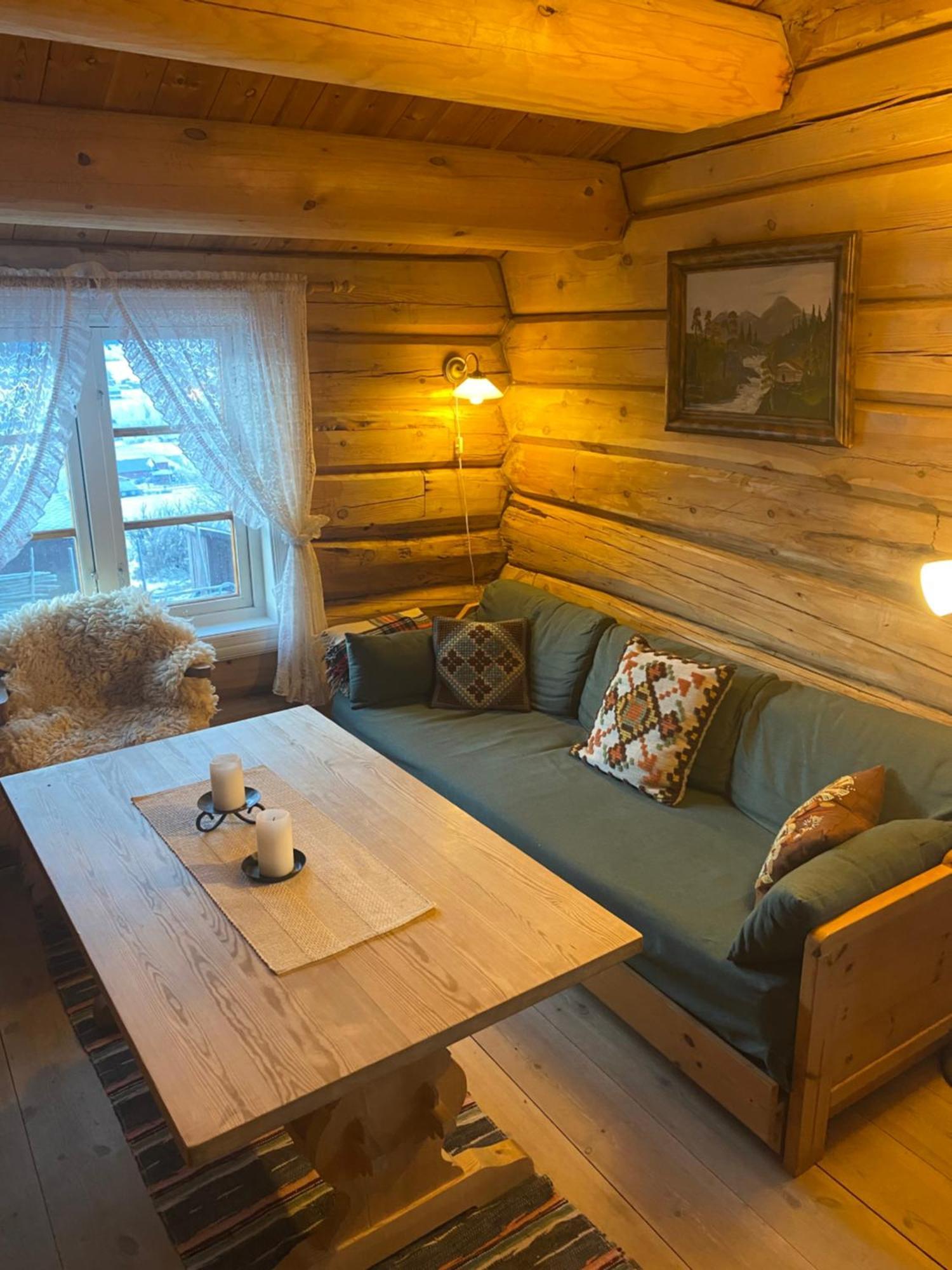 Stallen - Koselig Lite Hus Pa Gardstun Skjak Exterior photo