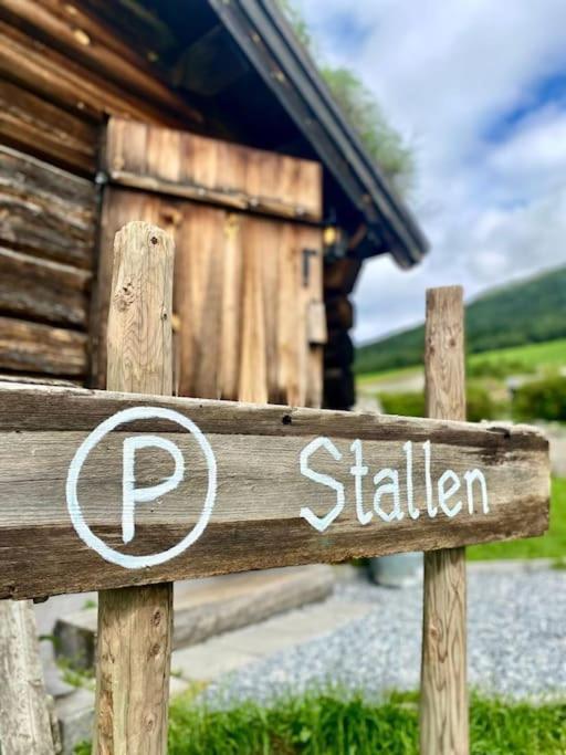 Stallen - Koselig Lite Hus Pa Gardstun Skjak Exterior photo