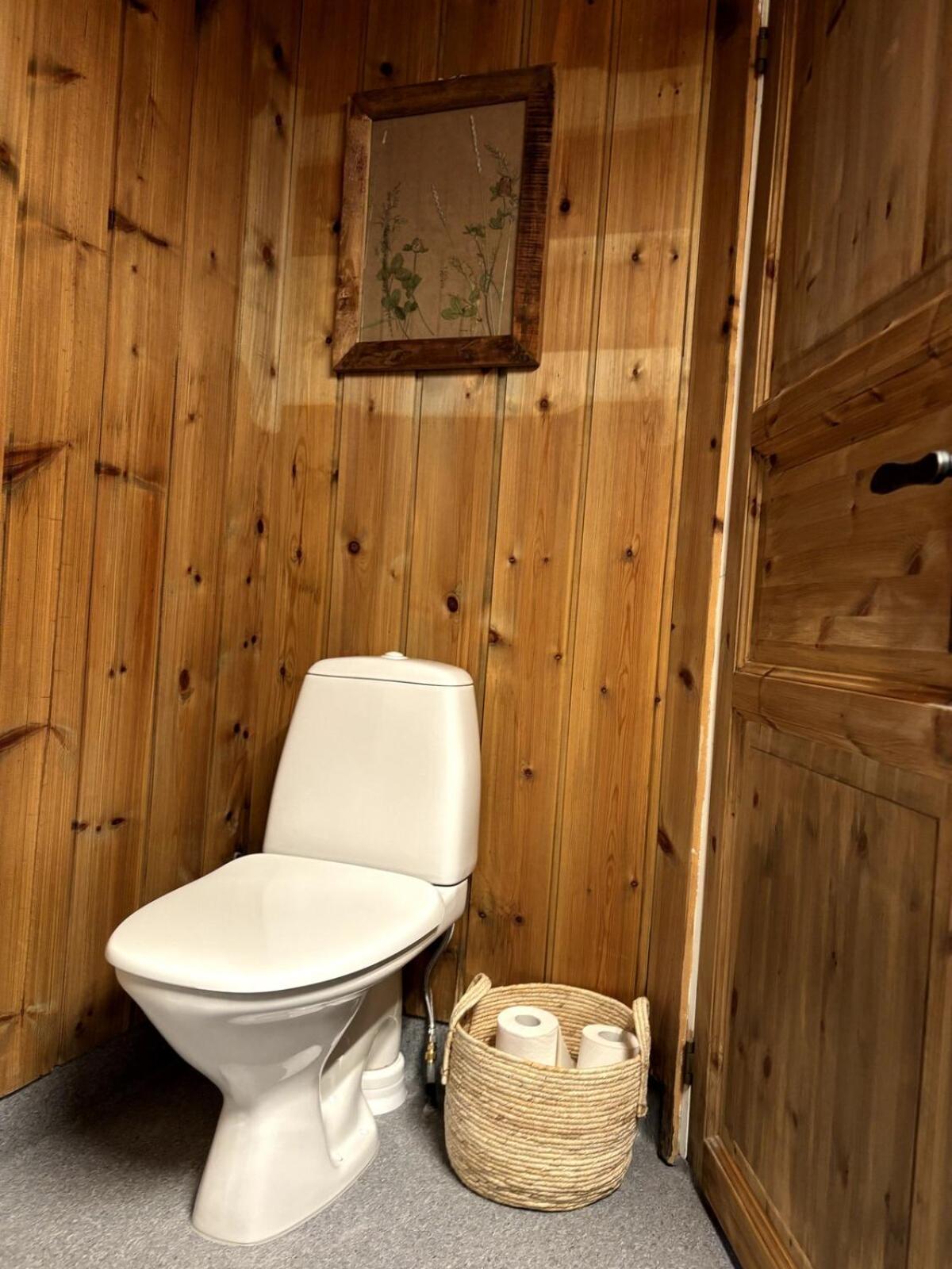 Stallen - Koselig Lite Hus Pa Gardstun Skjak Exterior photo